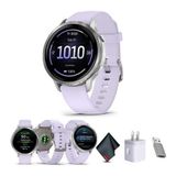 Garmin Venu 4, 41 mm, Gelişmiş Fitness Takipçisi GPS Akıllı Saat, 1,2" AMOLED Ekran, Dahili El Feneri, 10 Günlük Pil Ömrü, Periwinkle Gümüş...