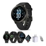 Garmin Venu 4, 41 mm, Gelişmiş Fitness Takipçisi GPS Akıllı Saat, 1,2" AMOLED Ekran, Dahili El Feneri, 10 Günlük Pil Ömrü, Siyah Silili Slate...