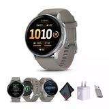 Garmin Venu 4, 45 mm, Gelişmiş Fitness Takipçisi GPS Akıllı Saat, 1,4" AMOLED Ekran, Dahili El Feneri, 12 Günlük Pil Ömrü, Gümüş Grili...