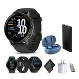 Garmin Venu 4, 45 mm, Gelişmiş Fitness ve Çoklu Spor Takipçisi GPS Akıllı Saat, 1,4" AMOLED Ekran, Dahili El Feneri, 12 Günlük Pil Ömrü, Slate ...