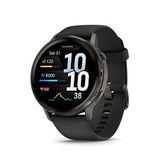 Garmin Venu 4 45 Mm Silikon Kayışlı Akıllı Saat - Siyah