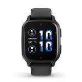 Garmin Venu® Sq 2 - Music Edition, Gps Smartwatch, All-Day Health Watch, Long-Lasting Battery Life, Amoled Ekran, Slate And Black Black