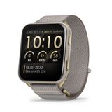 Garmin Venu X1 51mm GPS akıllı saat, Büyük 2 inç AMOLED ekran, LED el feneri, Hafif, Ultra ince 8mm saat kılıfı, önceden yüklenmiş Spor Uygulamaları, 8 güne kadar pil ömrü, ComfortFit naylon bant