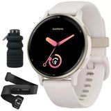 Garmin Vivoactive 5 Fitness Smartwatch, Hrm 200 Kalp Puanı İzleyici (Xs-S) Sche Monitori İle Deco Essentials Collapsable Water Şişe