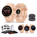 Garmin Vivoactive 6 Smartwatch Metallic Pink Dawn With Pink Band Best Fitness Gps Smart-Watch With Amoled Display, 11-Day Battery, 80+ Sports Apps, Activity Track Watch For Men & Women