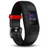 Garmin Vivofit Jr. Heyecan Verici Macera Uygulaması, Adımsayar, Siyah, 1 Yıla Kadar Pil Ömrüne Sahip, 4 Yaş Ve Üzeri Çocuklar İçin Marvel Spider-Man Tasarımında 2 Adet Dijital, Su Geçirmez