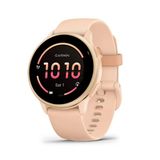 Garmin vívoactive® 6, Sağlık ve Fitness GPS'li Akıllı Saat, AMOLED Ekran, 11 Güne Kadar Pil, Pembe Şafak Bandıyla Metalik Pembe Şafak
