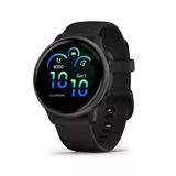 Garmin vívoactive® 6, Sağlık ve Fitness GPS'li Akıllı Saat, AMOLED Ekran, 11 Güne Kadar Pil, Siyah Bantlı Slate