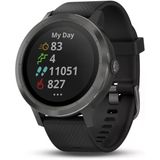 Garmin Vívoaktif 3 Gps Smartwatch - Black & Gunmetal (Yenilenen Premium)