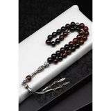 Garnet Doğal Taş Tesbih 8 Mm Küre Kesim