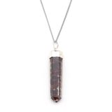 Garnet-Lal Doğal Taş Orgonit Kolye KLY-1379