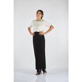 Garni Minimalist Maxi Etek - Yüksek Bel, Günlük & Şık