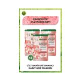 Garnier 1/2 Milyon Probiyotik Türevi İçeren Onarıcı Kağıt Göz Maskesi 3'lü Set pkt2-1prbytkmsk-9438