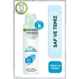 GARNIER 2'li Mineral Saf Ve Temiz Sprey Kadın Deodorant Seti, 72 Saat Etkili