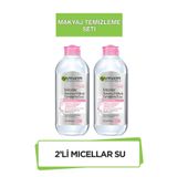 Garnier 2x375 ml Micellar Kusursuz Makyaj Temizleme Suyu