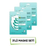 Garnier 3 Adet Hyaluronik Aloe Tazeleyici Kağıt Yüz Maskesi