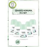 Garnier 5'li Roll-On Deodorant Seti Mineral Lekesiz Koruma 48 Saat Ferahlık Sağlayan Pudrasız