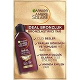 Garnier Ambre Solaire 200 ml Bronzlaştırıcı Yağ Ideal Bronzluk SPF 100 Hızla Emilen Besleyici Formül 1 Paket (1 x 200 ml)