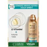 Garnier Ambre Solaire Güneşsiz Bronzlaştırıcı Sprey 150 ml E Vitamini ve Kayısı Yağı İçeren Etkili Formül