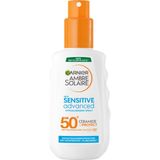 Garnier Ambre Solaire Hipoalerjenik Yüksek Korumalı Güneş Spreyi Spf 50+ 150 Mml 3 Adet
