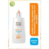 Garnier Ambre Solaire Hyaluronik Asit Kuruluk Karşıtı Günlük SPF50 40 ml Güneş Koruyucu Yüz Kremi