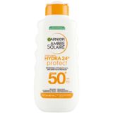 Garnier Ambre Solaire Hydra 24H Protect+ Güneş Koruyucu Süt SPF50+ 175 ml - Vitamin C - Suya Dayanıklı