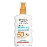 Garnier Ambre Solaire Kids Sensitive Advanced SPF 50 200 ml Çocuk Güneş Spreyi