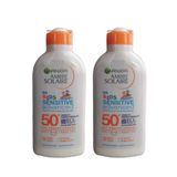 Garnier Ambre Solaire Kids Sensitive Adveanced Çocuk Krem GKF50+ 200 ml x 2 Adet