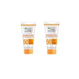 Garnier Ambre Solaire SPF50 2x50 ml Güneş Koruyucu Süt