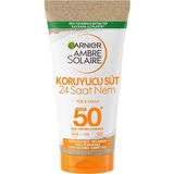 Garnier Ambre Solaire Yüz & Vücut Süt SPF 50+ Normal Ciltler İçin 75 ml Yüksek Koruma