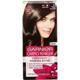 Garnier Amonyaksız Saç Boyası - Çarpıcı Kahve Rengi, Kalıcı Krem Formül, 3.0 Beyaz Kapatma, Besleyici Meyve Yağları İçeren Kompleks