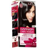 Garnier Amonyaksız Siyah Saç Boyası - 1.0 Beyaz Kapatma, Uzun Süre Kalıcı ve Canlı Renkler ile Saçlarınıza Canlılık Katın