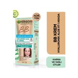 Garnier BB Krem Hyaluronik Aloe 5'i 1 Arada Mucizevi Cilt Kusursuzlaştırıcı SPF25 - Açık Ton
