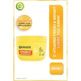 Garnier C Vitamini Fresh & Bright Aydınlatıcı Nemlendirici Sorbe Yüz Kremi 85 ML, Vegan & Cruelty Free