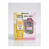 Garnier C Vitamini Parlak Günlük Güneş Koruyucu SPF 50+ & Micellar Kusursuz Makyaj Temizleme Suyu İkili Set