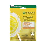 Garnier C Vitamini Parlaklık Verici Kağıt Yüz Maskesi Garnier C Vitamini Parlaklık Verici Kağıt Yüz Maskesi 1 Adet