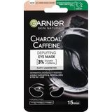 Garnier Charcoal Caffeine Goz Sisligine Karsi Goz Kagit Maskesi