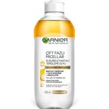 Garnier Çift Fazlı Micellar 400 ml Suya Dayanıklı Makyajlar İçin Kusursuz Makyaj Temizleme Suyu