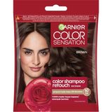 Garnier Color Shampoo Retouch Amonyaksız Kahve 4.0 Saç Boyası Kolay Uygulama ile Canlı Renkler