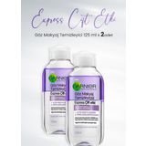 Garnier Express Çift Etkili 2x125 ml Göz Makyaj Temizleyicisi