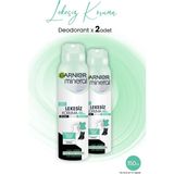 Garnier Ferah Koku 150 ml x 2 Mineral Lekesiz Koruma Deodorant