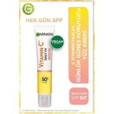 Garnier Glow Daily Vitamin C Uv Spf 50 40 ml Günlük Koruyucu Güneş Kremi