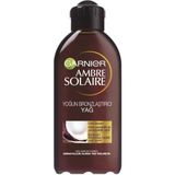 Garnier Hindistan Cevizi İçeren Garnier Ambre Solaire 200 ml Bronzlaştırıcı Yağ SPF 0 Cilt Parlaklığı Sağlar
