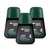 Garnier Men 3'lü Ekstra Ferahlık Roll-On Seti