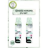 Garnier Mineral 150 ml Lekesiz Koruma Deodorant Seti 48 Saat Koruma Sağlayan Sprey