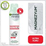 Garnier Mineral 150 ml Ultra Kuru Sprey Deodorant Magnezyum İçerir Kokuya Karşı 72 Saat Koruma