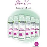 Garnier Mineral 48 Saat Ultra Kuru Sprey Deodorant 150 ml x 6 Adet