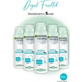 Garnier Mineral Doğal Ferahlık 5x150 ML Deodorant