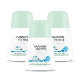 Garnier Mineral Saf Ve Temiz 3x50 ML Roll-On