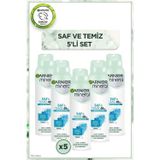 Garnier Mineral Saf ve Temiz Kadın Sprey Deodorant 150 ml x 5 Adet